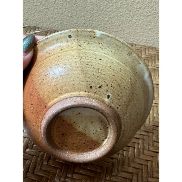 Handcrafted Ceramic Bowl - Earth Tone Glaze - Small Serving Dish - Rustic Decor - Picture 4 of 5